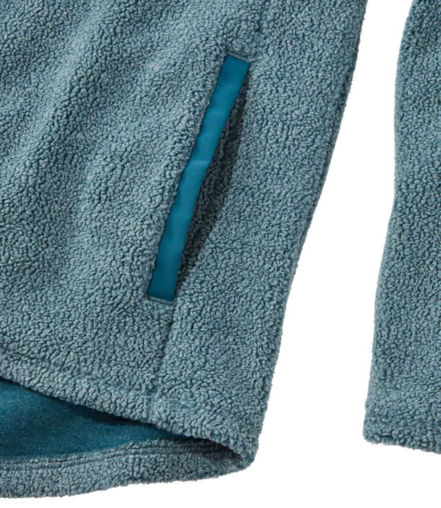 Women's Tumbled Sherpa, Quarter-Snap - leoleo123123