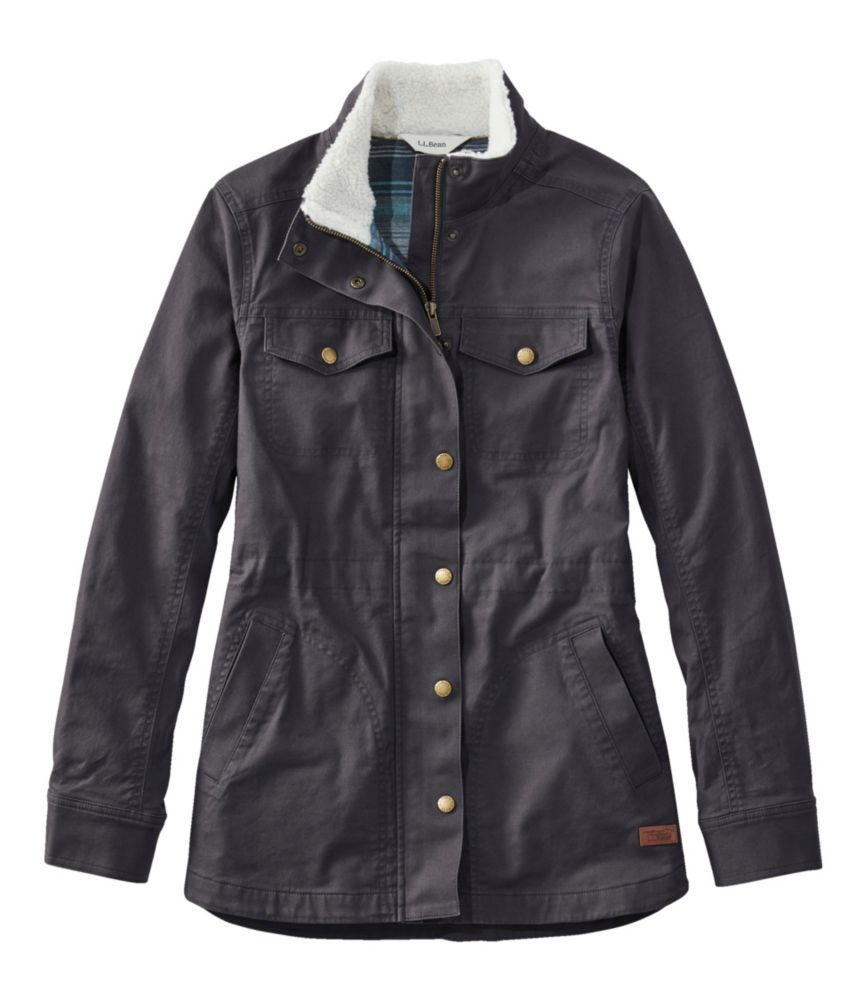 Women's BeanFlex Utility Jacket, Lined - leoleo123123