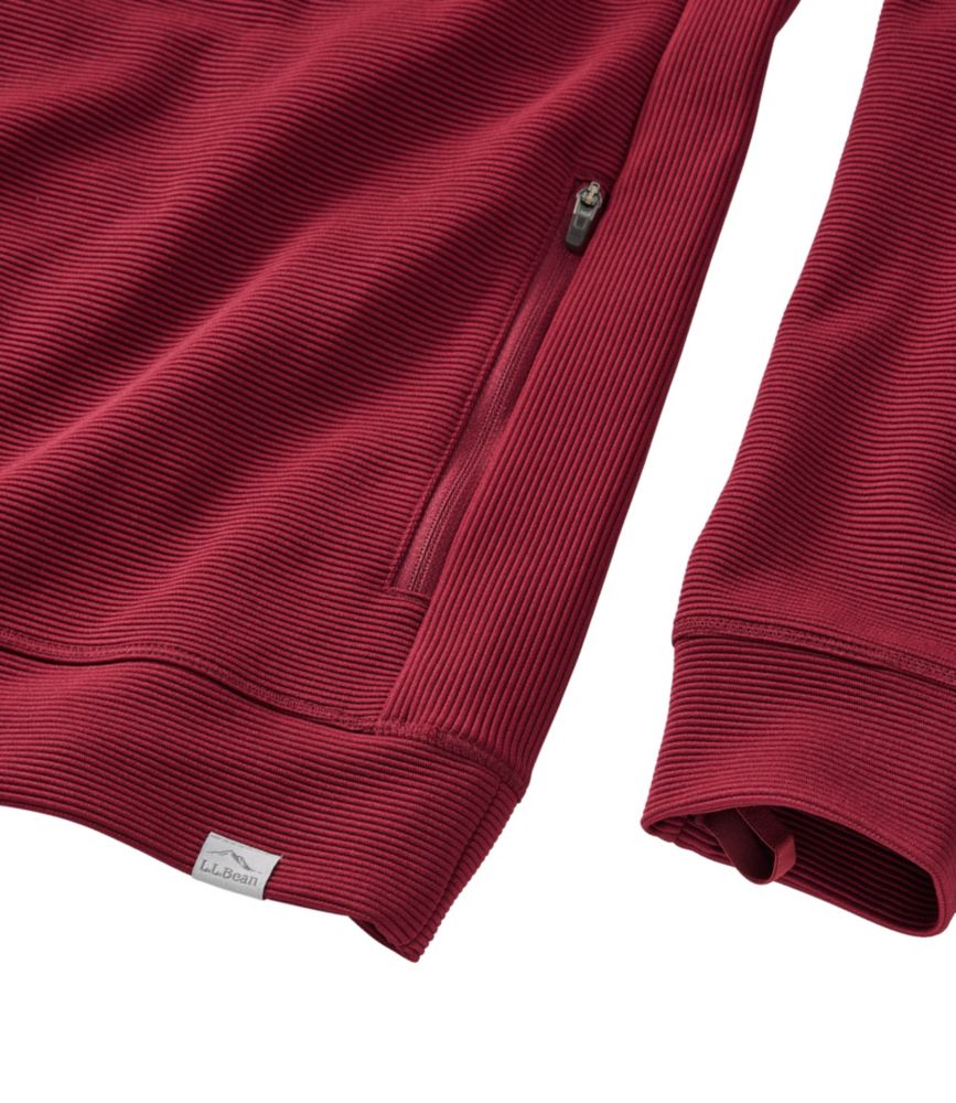 Women's VentureStretch Ottoman-Rib Hoodie - leoleo123123