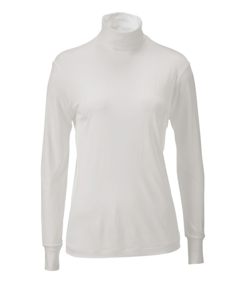 Women's Silk Underwear, Turtleneck - leoleo123123