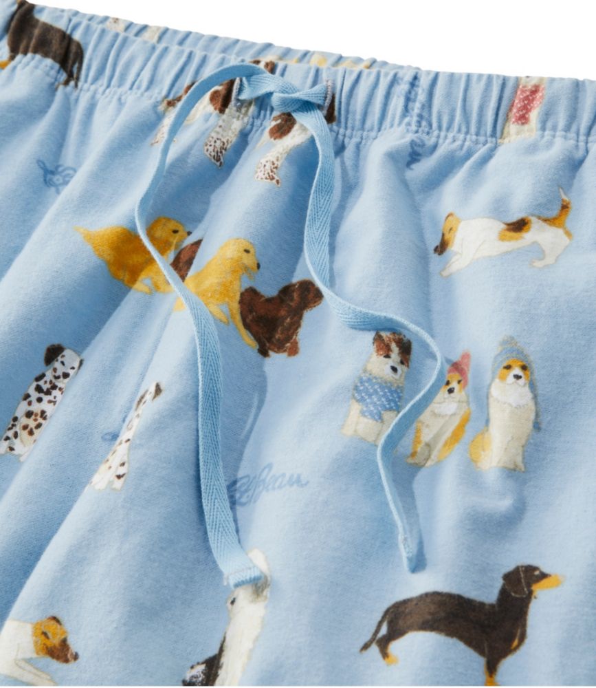 Women's L.L.Bean Flannel Sleep Pants, Print - leoleo123123