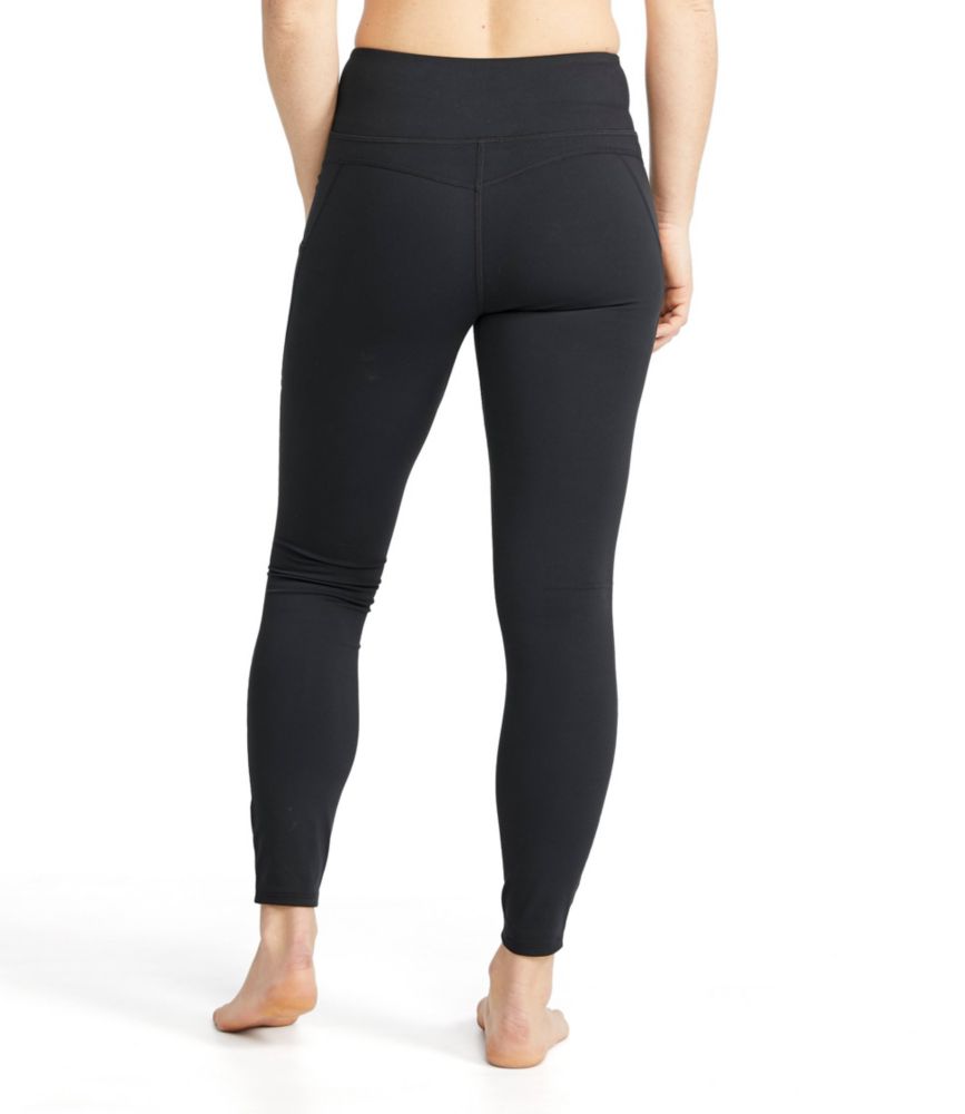Women's L.L.Bean Everyday Performance High-Rise 7/8 Tights, High-Rise Pocket - leoleo123123