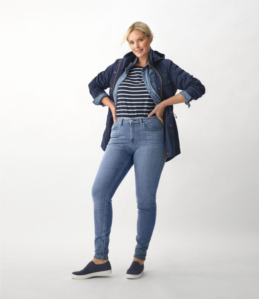 Women's BeanFlex® Jeans, Mid-Rise Skinny-Leg - leoleo123123