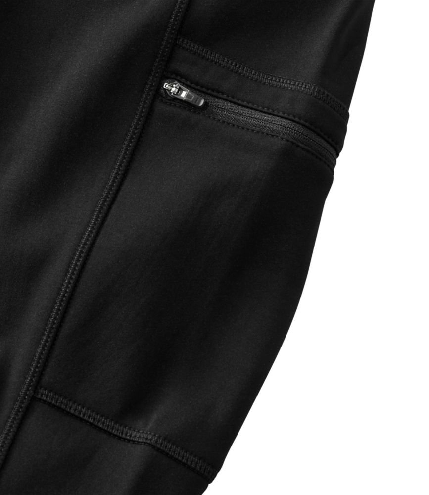 Women's PrimaLoft ThermaStretch Fleece Pocket Tights, Mid-Rise - leoleo123123