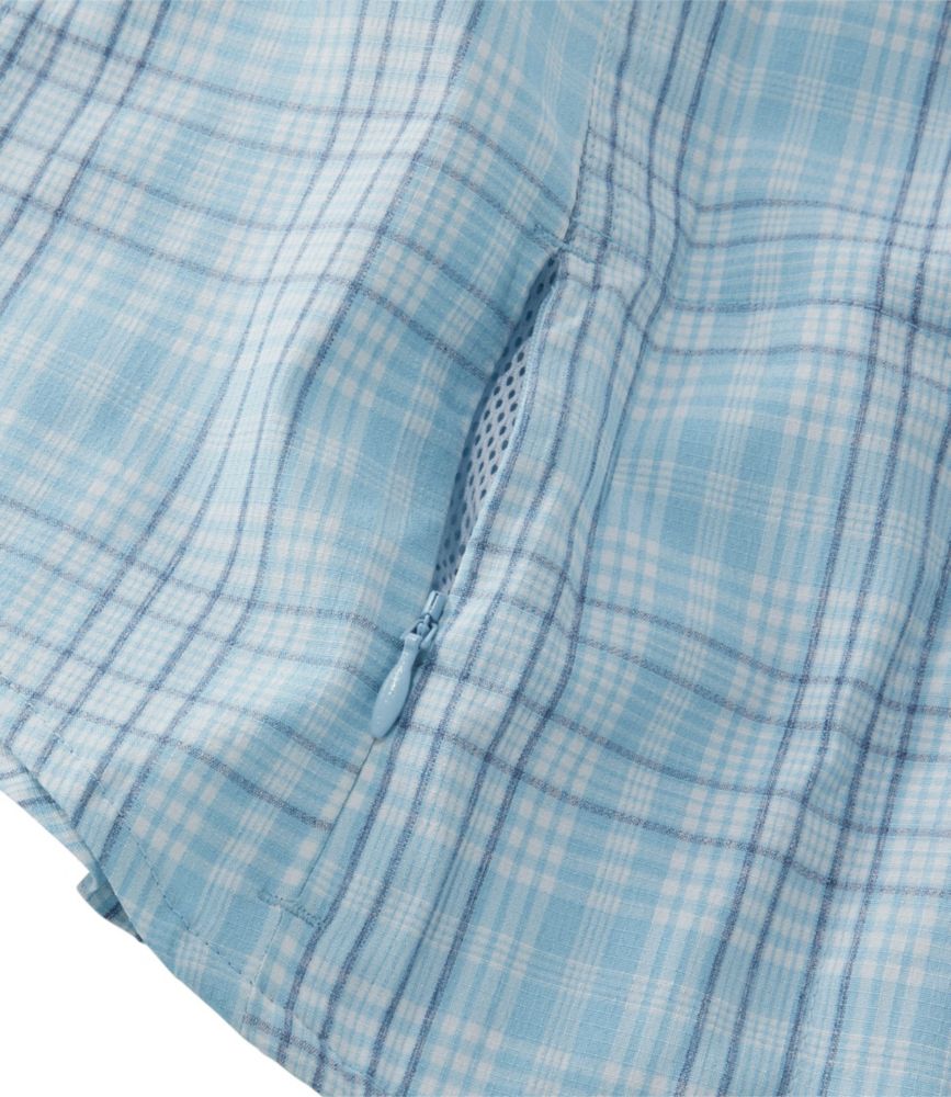 Women's Tropicwear Shirt, Plaid Long-Sleeve - leoleo123123