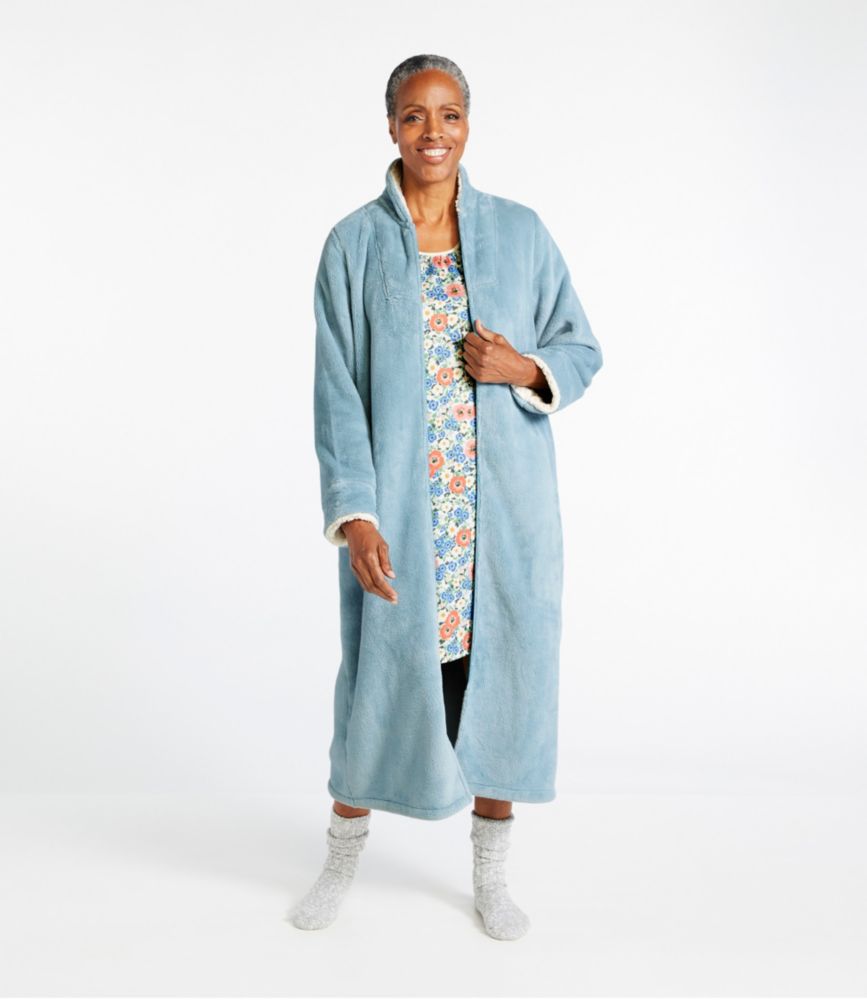 Women's Wicked Plush Robe, Full-Zip - leoleo123123
