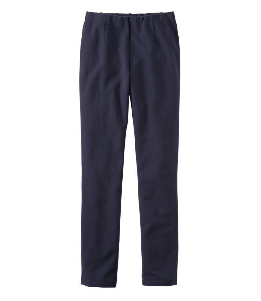 Women's Perfect Fit Pants, Fleece-Backed Slim-Leg - leoleo123123