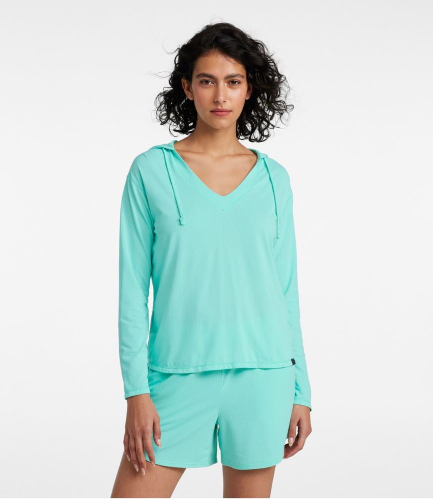 Women's Sand Beach Cover-Up, Hooded Pullover - leoleo123123