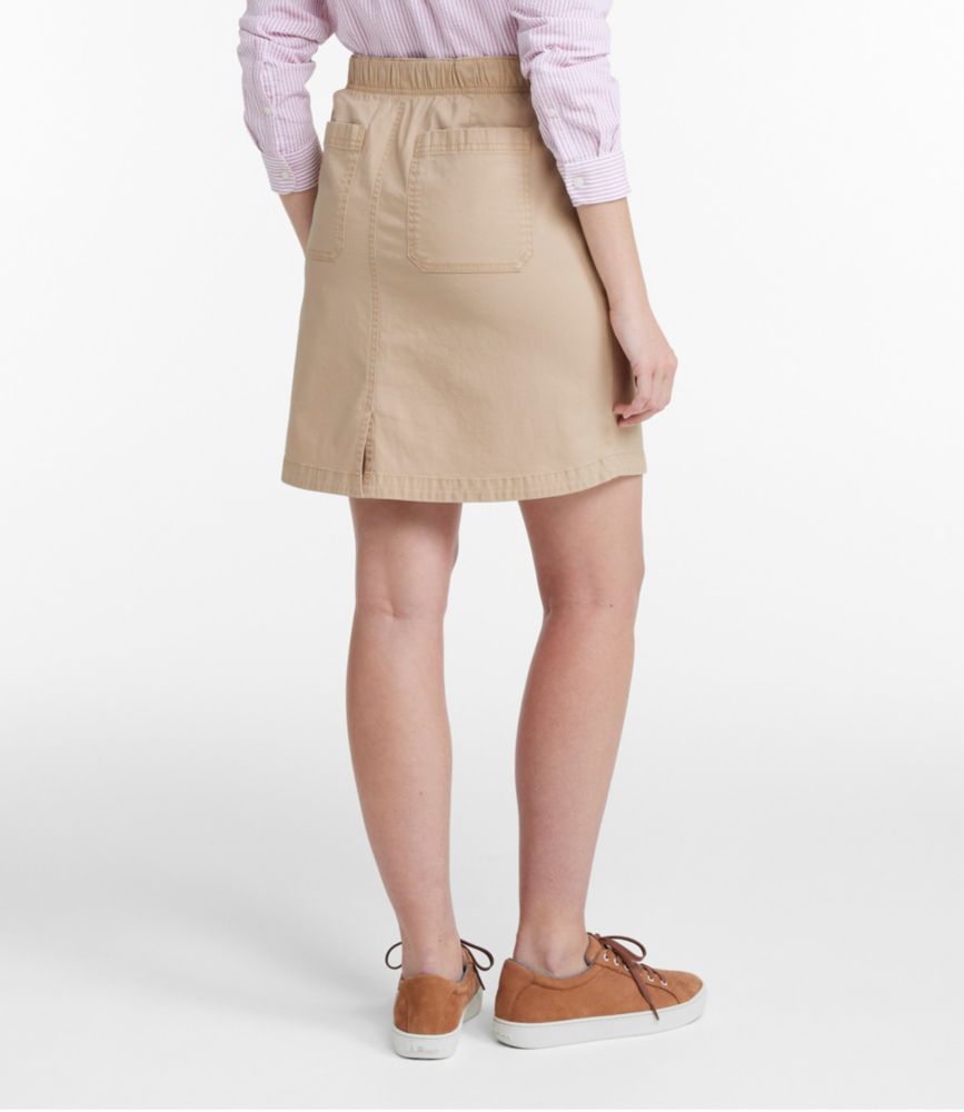 Women's Lakewashed Pull-On Skirt, Mid-Rise - leoleo123123