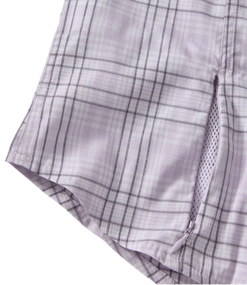 Women's Tropicwear Shirt, Plaid Short-Sleeve - leoleo123123