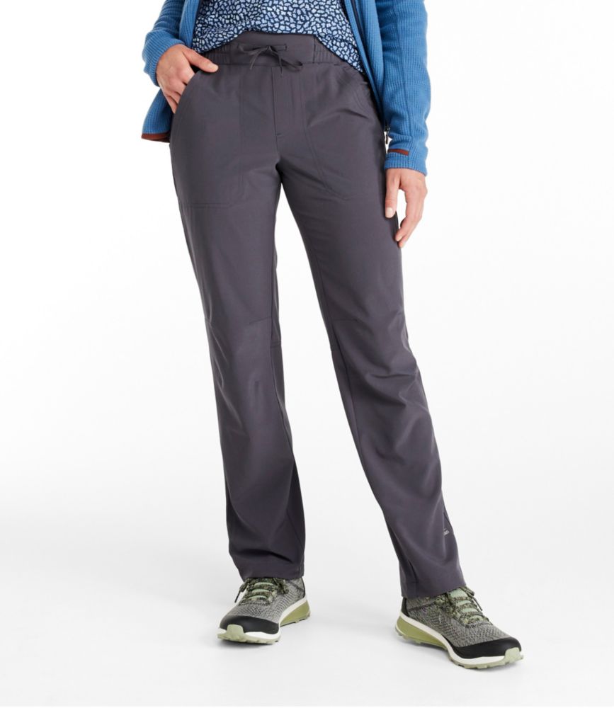 Women's VentureStretch Trail Pants, Mid-Rise Straight-Leg - leoleo123123