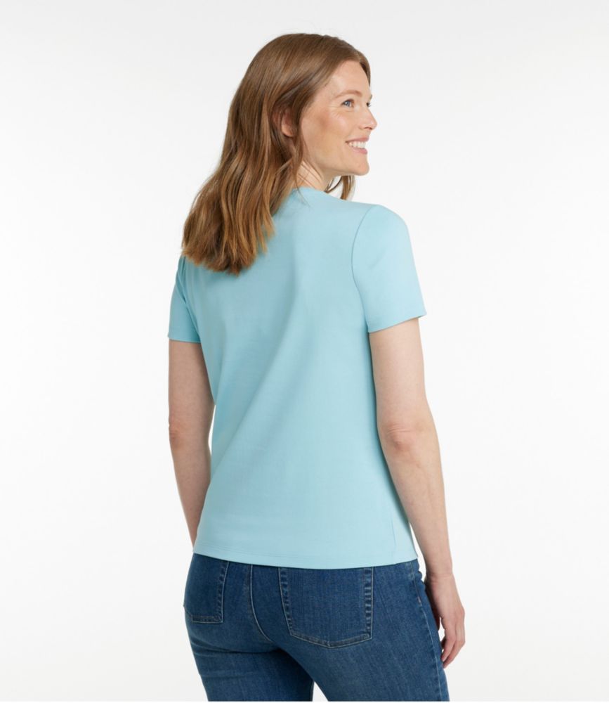 Women's L.L.Bean Tee, Short-Sleeve Crewneck - leoleo123123