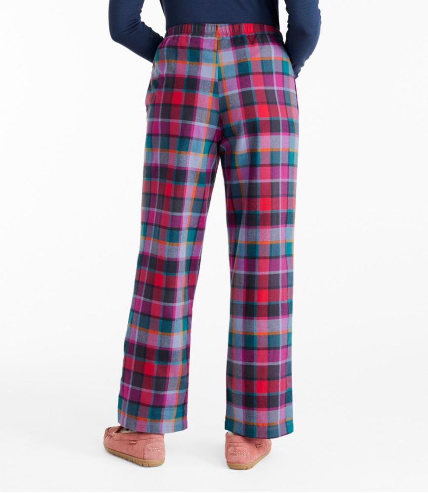 Women's L.L.Bean Flannel Sleep Pants, Plaid - leoleo123123