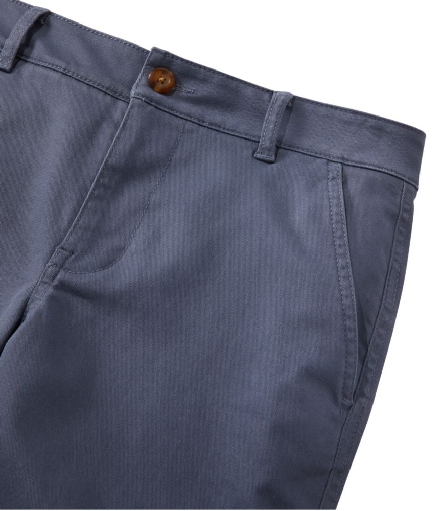 Women's Comfort Stretch Pants, Mid-Rise Straight-Leg Chino - leoleo123123