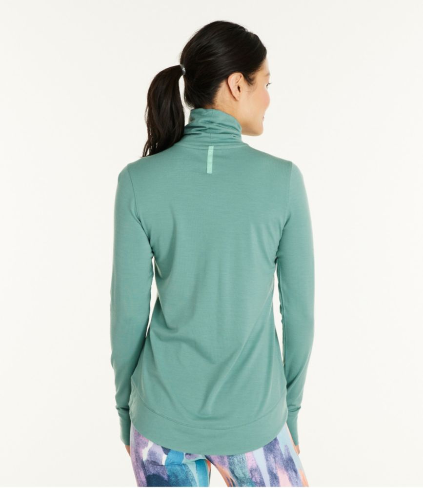 Women's Encompass Merino Wool-Blend Turtleneck - leoleo123123