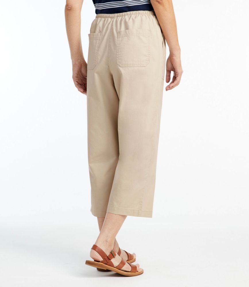 Women's Sunwashed Canvas Pants, Straight-Leg Crop - leoleo123123