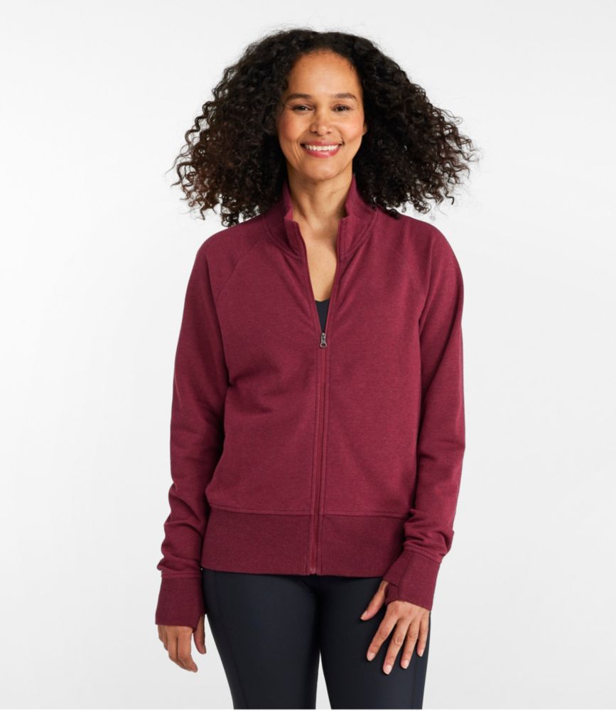 Women's L.L.Bean Cozy Sweatshirt, Full-Zip - leoleo123123