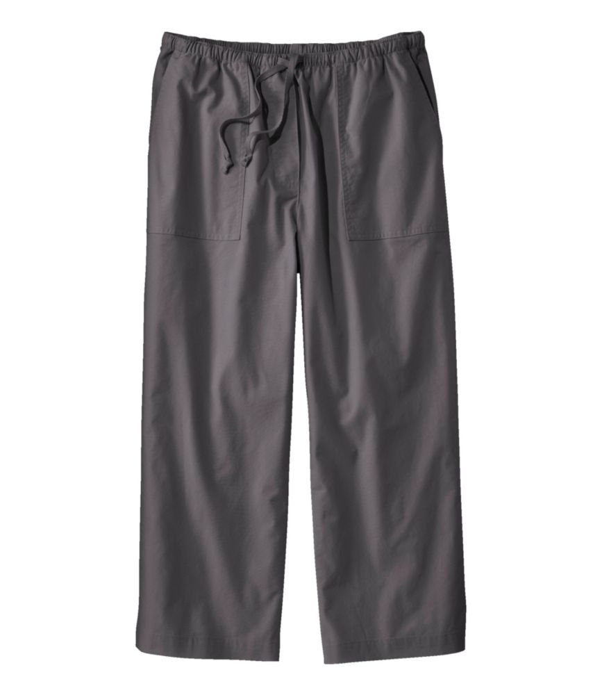 Women's Sunwashed Canvas Pants, Straight-Leg Crop - leoleo123123