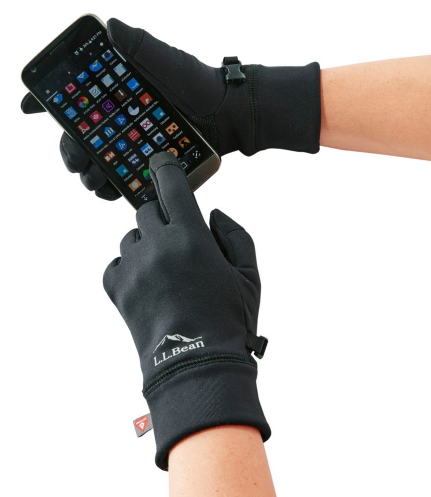 Women's Primaloft Therma-Stretch Fleece Gloves - leoleo123123