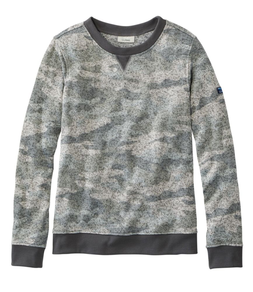 Women's Lightweight Sweater Fleece Top, Print - leoleo123123