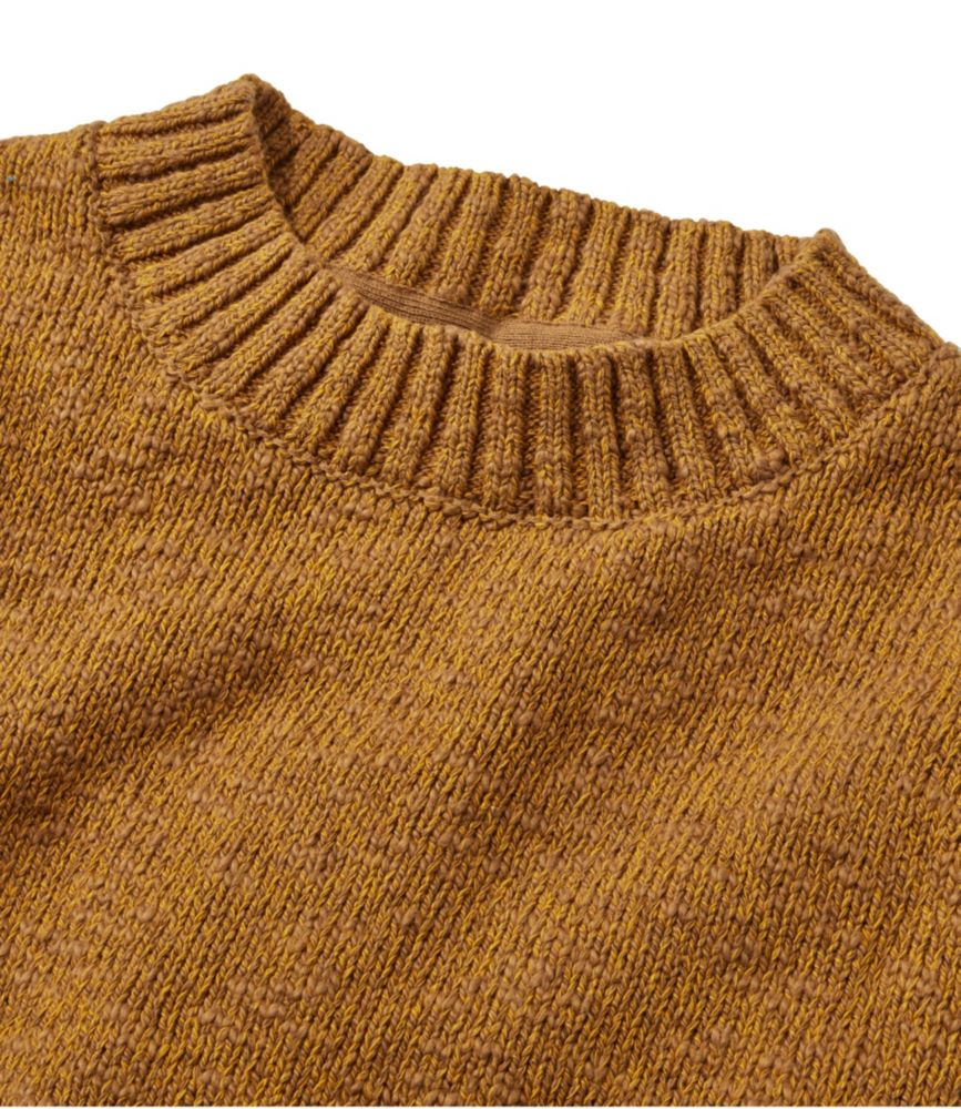 Women's Cotton Ragg Sweater, Crewneck - leoleo123123