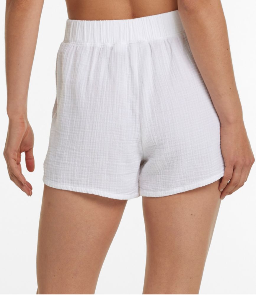 Women's Cloud Gauze Cover-Up Shorts - leoleo123123
