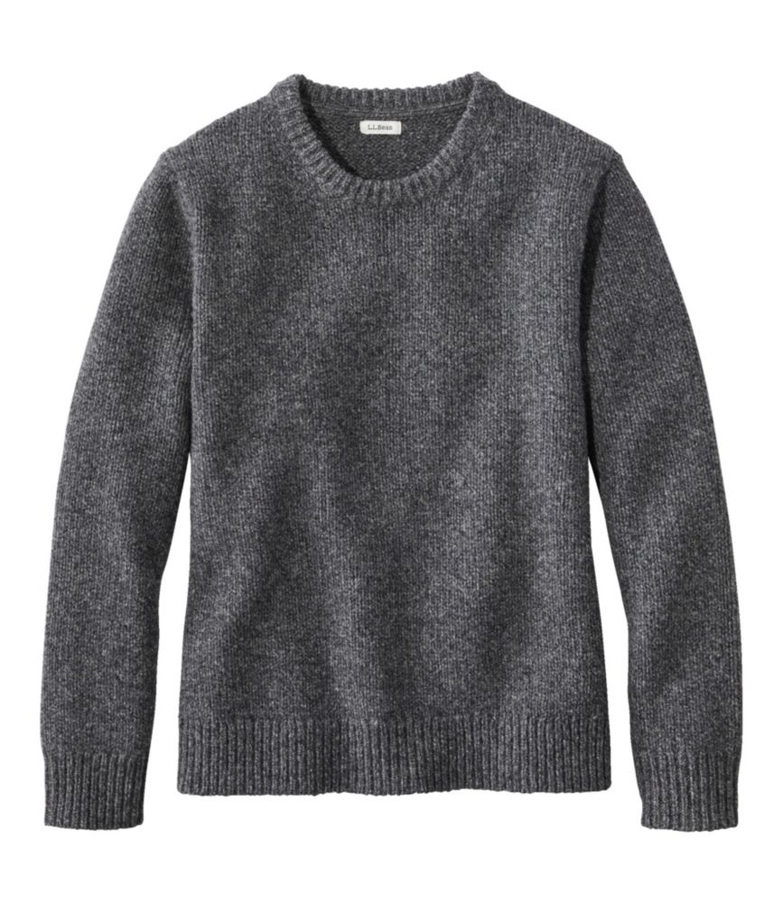 Women's Bean's Classic Ragg Wool Sweater, Crewneck - leoleo123123