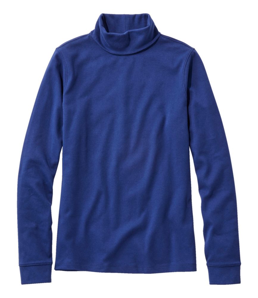 Women's L.L.Bean Interlock Turtleneck, Long-Sleeve - leoleo123123