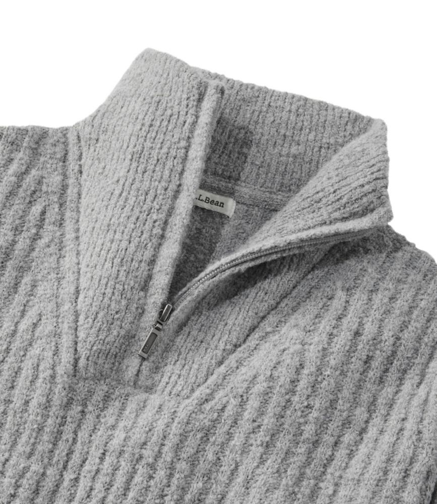 Women's Cozy Cloud Sweater, Quarter-Zip - leoleo123123