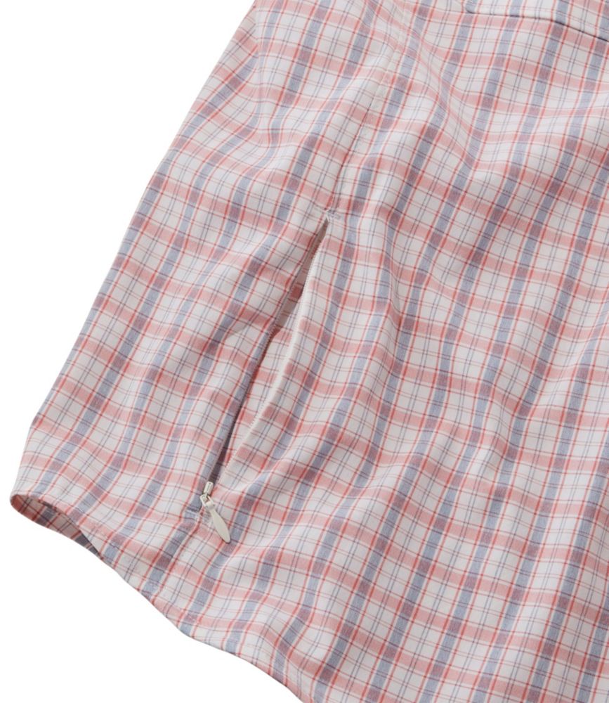 Women's Tropicwear Pro Stretch Shirt, Long-Sleeve Plaid - leoleo123123