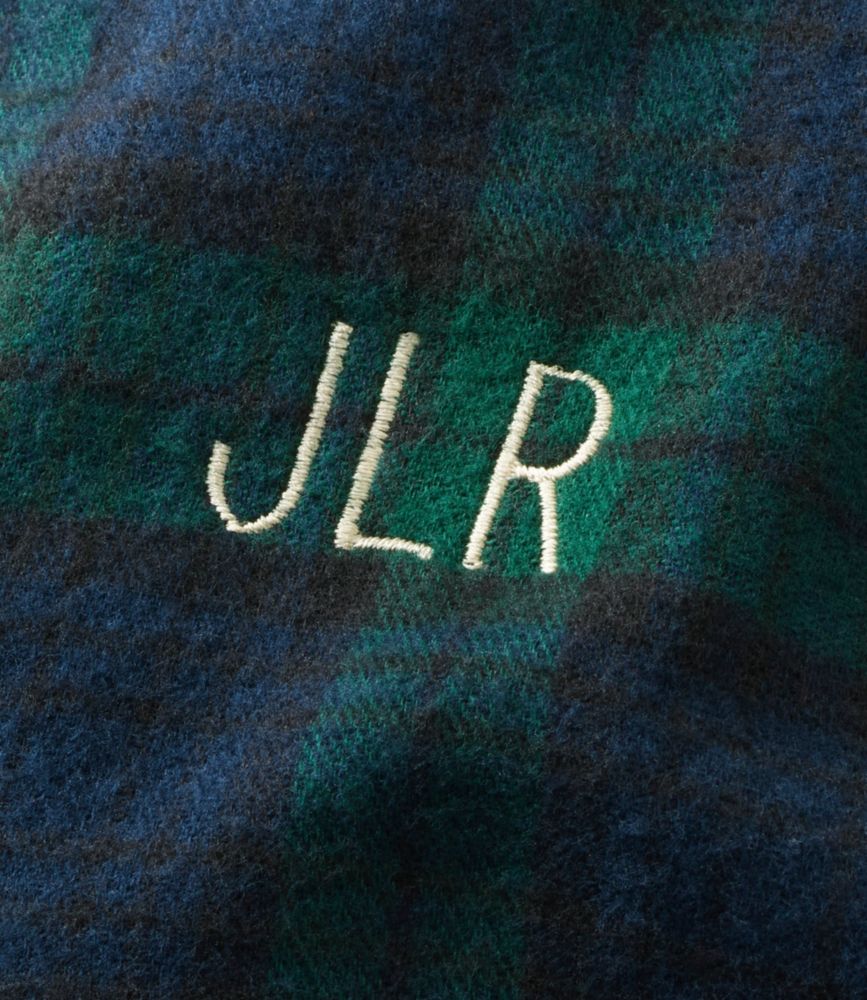 Women's Scotch Plaid Flannel Robe - leoleo123123