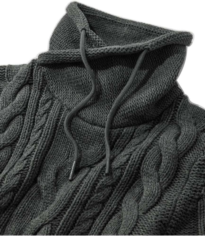 Women's Double L® Mixed-Cable Sweater, Funnelneck - leoleo123123