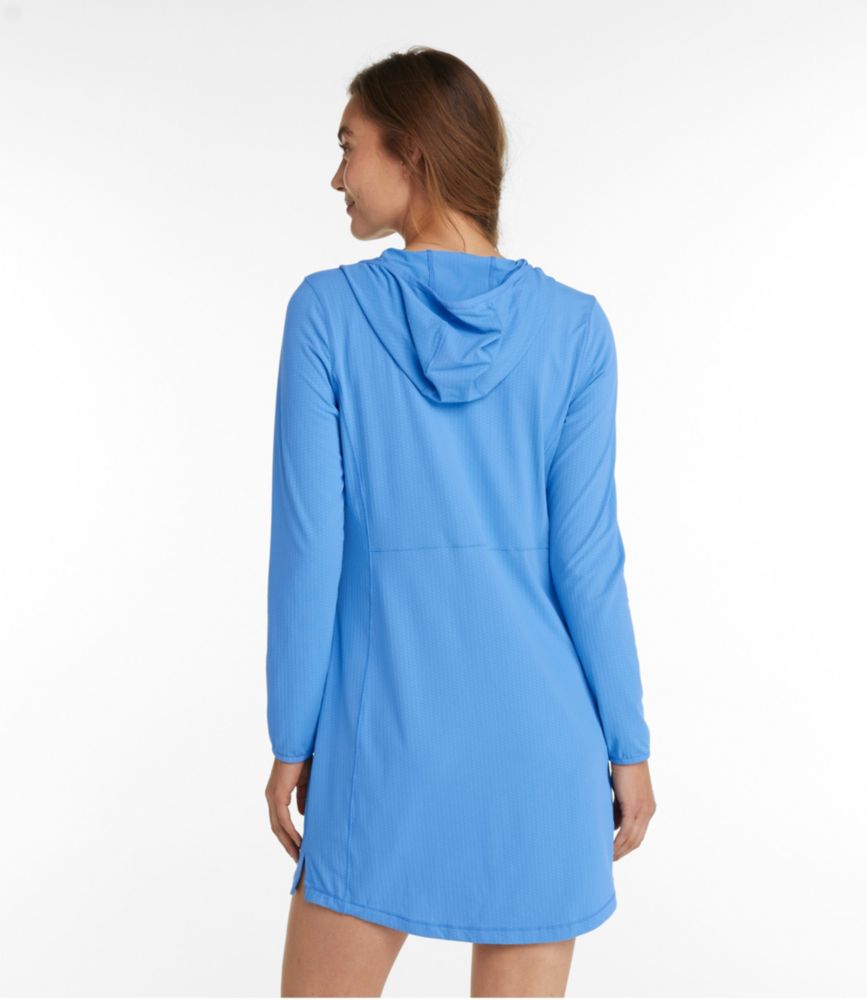 Women's Sand Beach Cover-Up, Hooded Tunic - leoleo123123