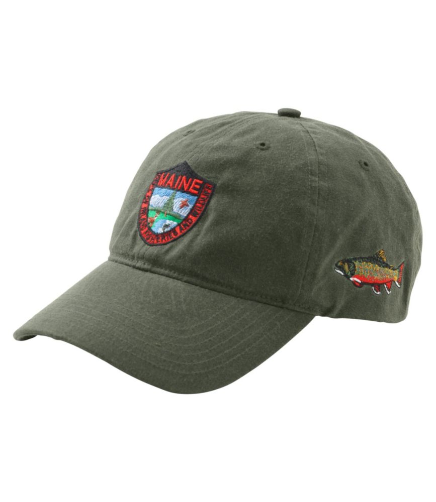 Adults' MIF&W Waxcloth Hat, Brook Trout - leoleo123123