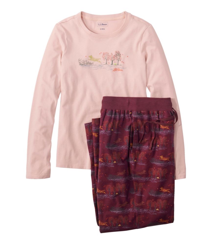 Women's L.L.Bean Camp PJ Set - leoleo123123