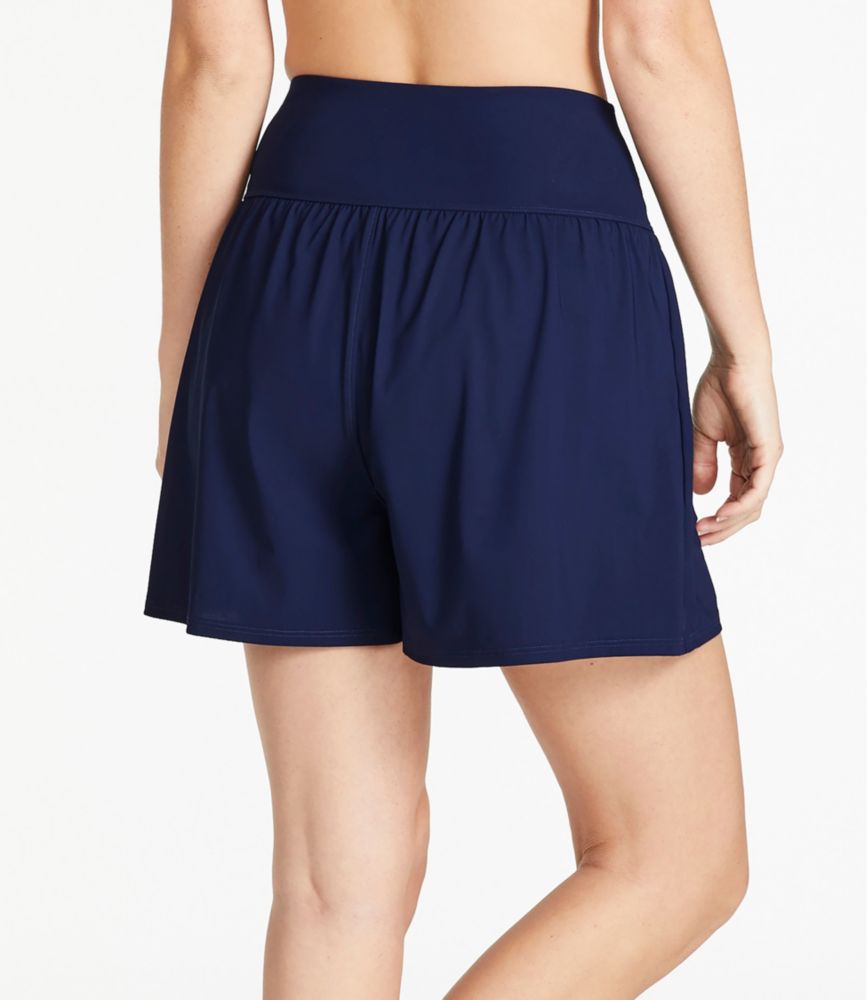 Women's Shaping Swimwear, Soft-Drape Swim Shorts - leoleo123123