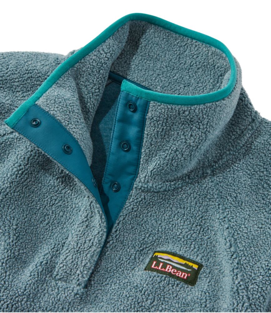 Women's Tumbled Sherpa, Quarter-Snap - leoleo123123
