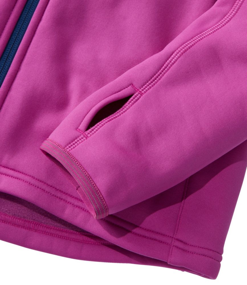 Women's PrimaLoft ThermaStretch Fleece Jacket, Hooded Full-Zip - leoleo123123