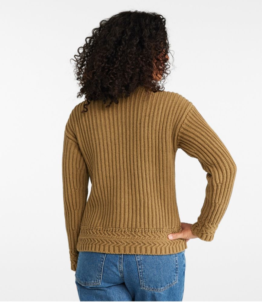 Women's Signature Original Cotton Ribbed Sweater, Mockneck - leoleo123123