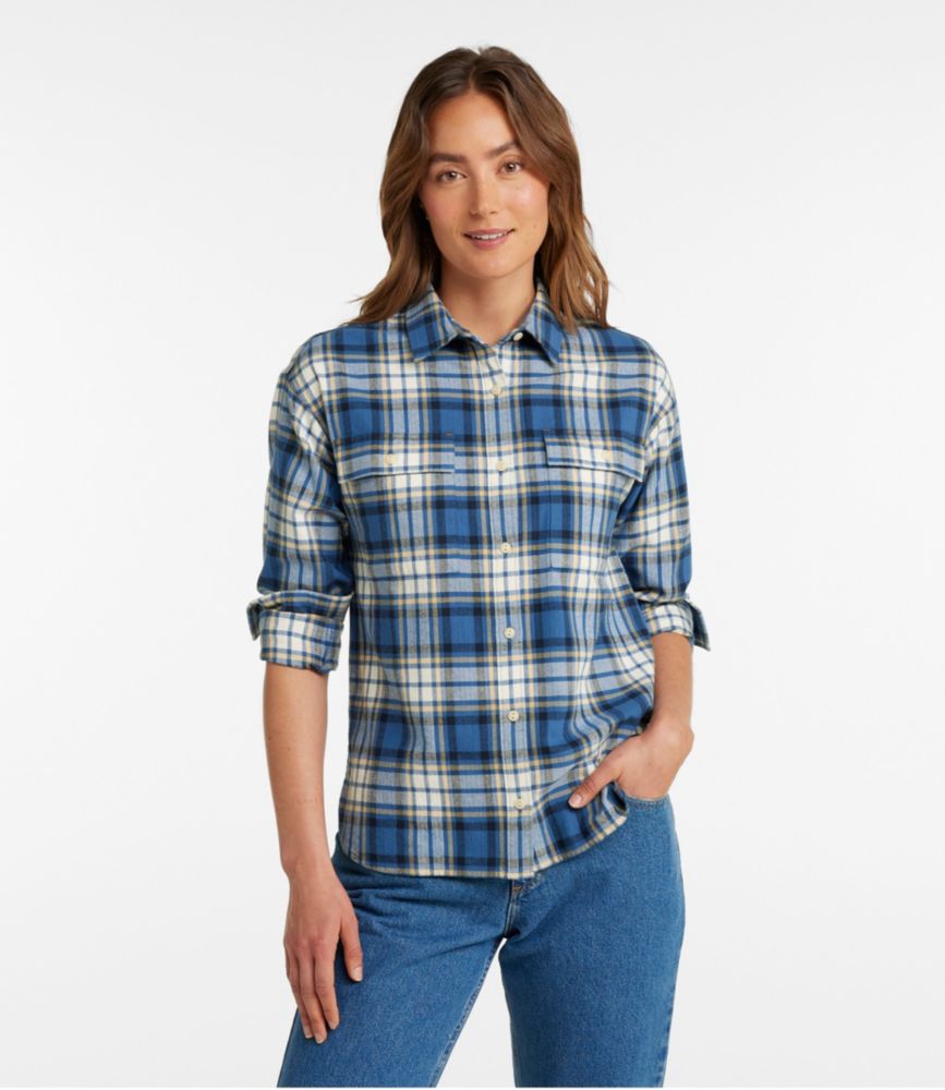Women's Signature Camp Flannel Shirt - leoleo123123