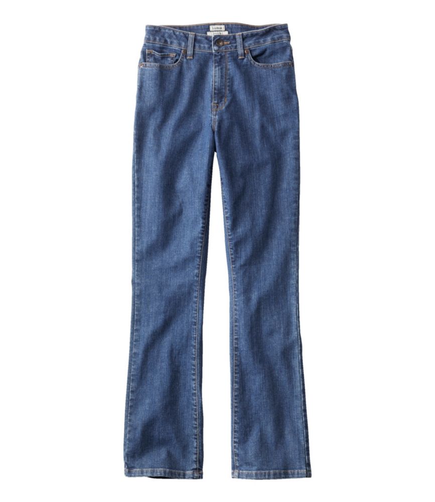 Women's True Shape Jeans, High-Rise Bootcut - leoleo123123