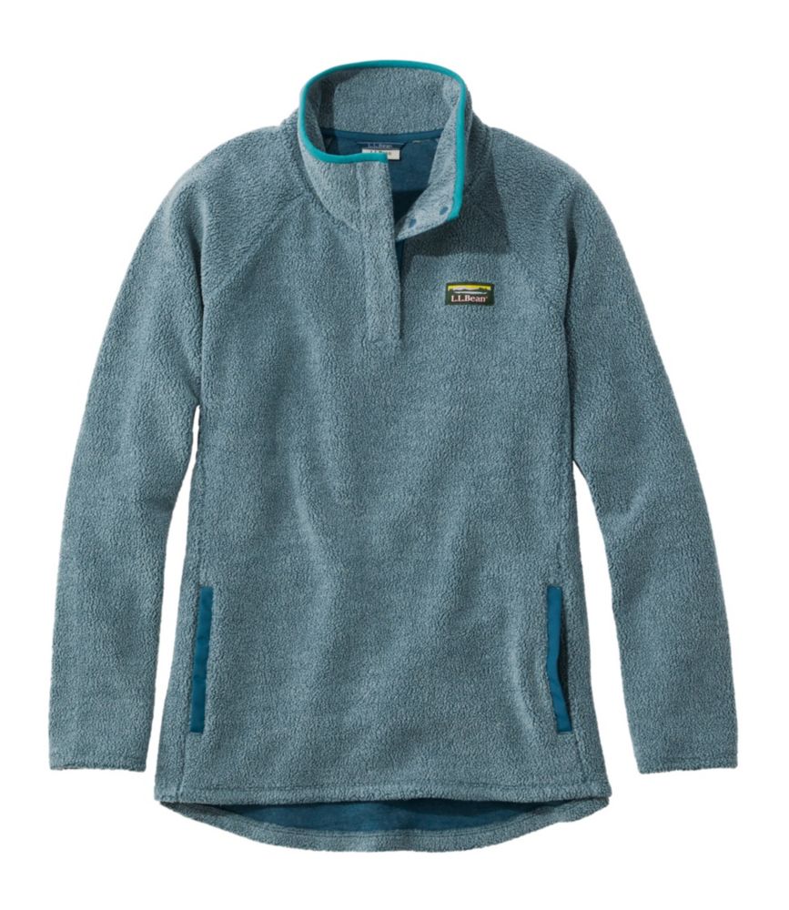 Women's Tumbled Sherpa, Quarter-Snap - leoleo123123