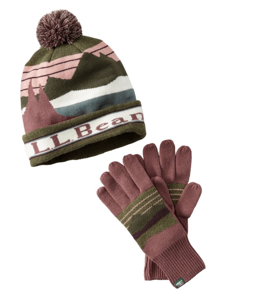 Adults' Katahdin Hat and Gloves Set - leoleo123123