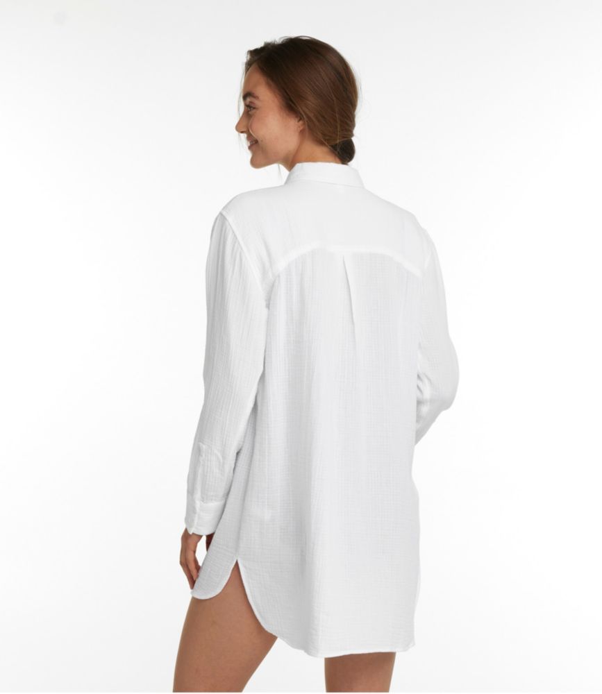 Women's Cloud Gauze Cover-Up Shirt - leoleo123123