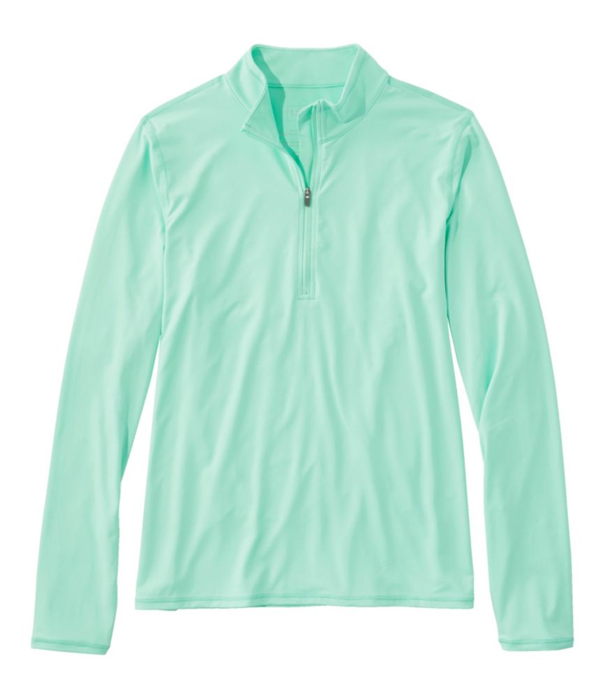 Women's SunSmart® UPF 50+ Sun Shirt, Quarter-Zip - leoleo123123