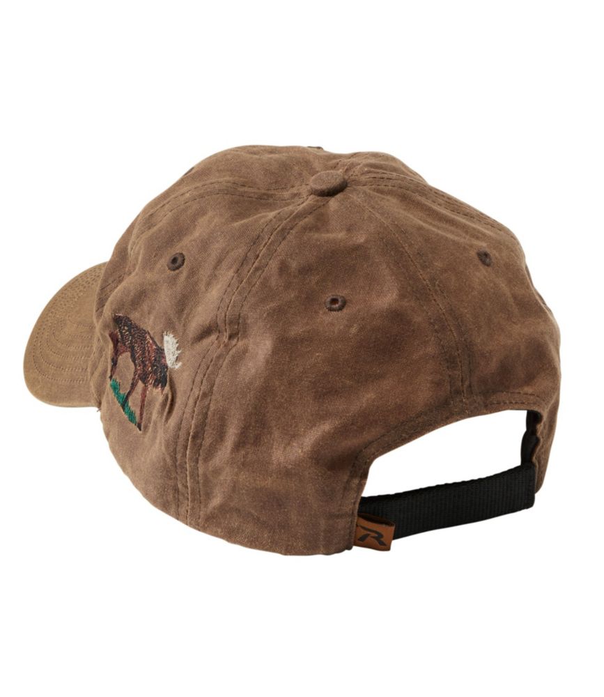 Adults' MIF&W Waxcloth Hat, Moose - leoleo123123
