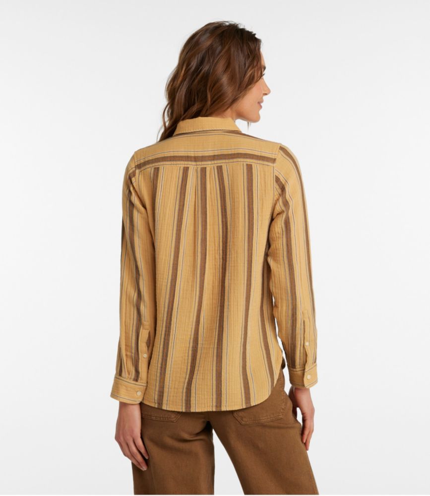 Women's Cloud Gauze Shirt, Long-Sleeve - leoleo123123