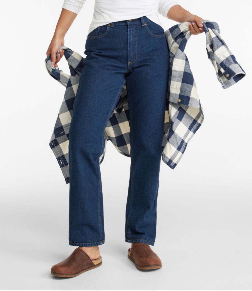Women's Double L® Jeans, Ultra High-Rise Straight-Leg - leoleo123123