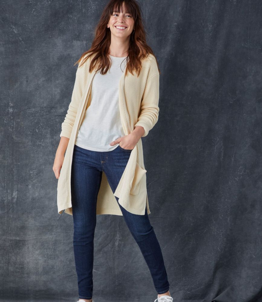 Women's BeanFlex® Jeans, Mid-Rise Skinny-Leg Pull-On - leoleo123123