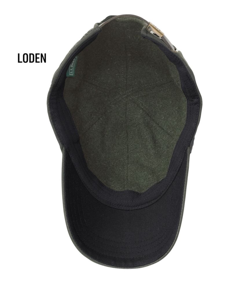 Adults' Wool-Lined Waxed-Cotton Fowler's Cap - leoleo123123